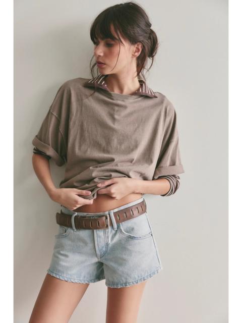 FREE PEOPLE We The Free Tennessee Low-Rise Denim Shorts