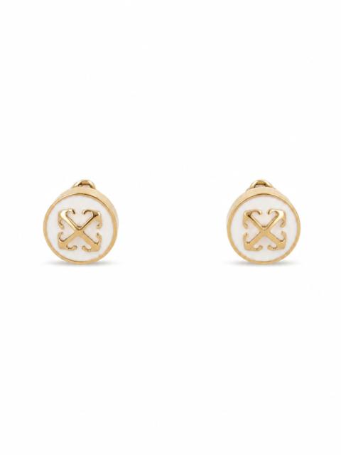 Off-White ORECCHINI ROUND ARROW