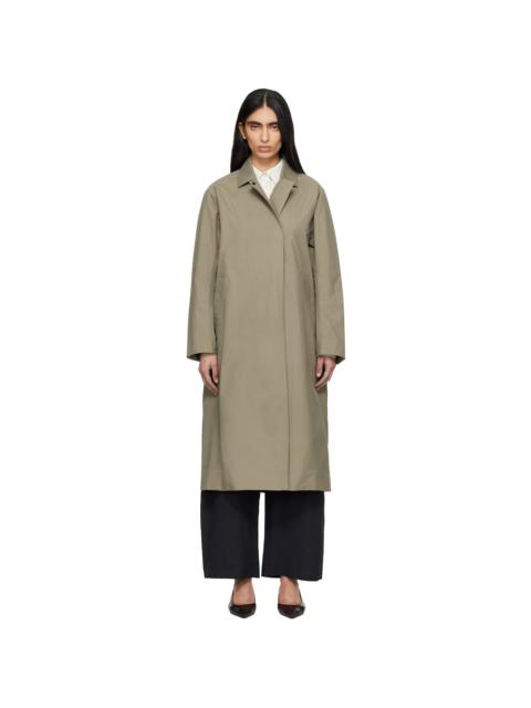 Veilance Beige Nitra Trench Coat