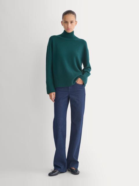 EVERLANE THE BOXY TURTLENECK IN CASHMERE
