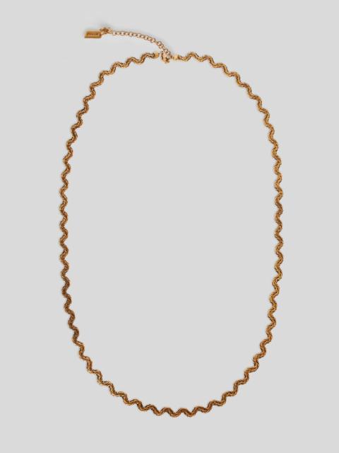 Etro LONG WAVY CHARM NECKLACE