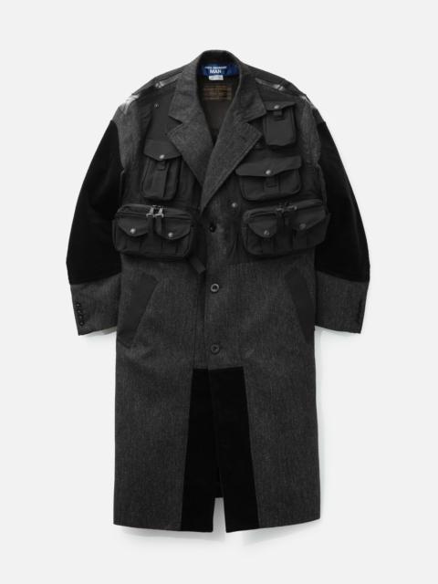Junya Watanabe MAN JUNYA WATANABE MAN X FILSON PATCHWORK LONG COAT
