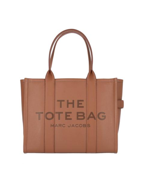 "THE LEATHER TOTE" LARGE BAG