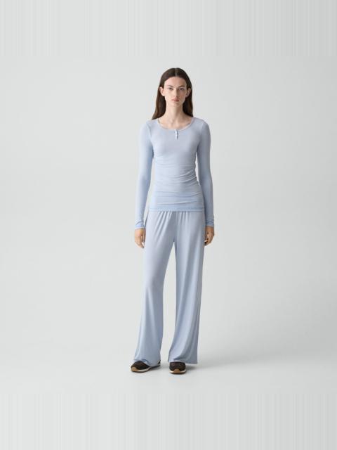 Theory Fluid Pull-On Pant in Lounge Jersey
