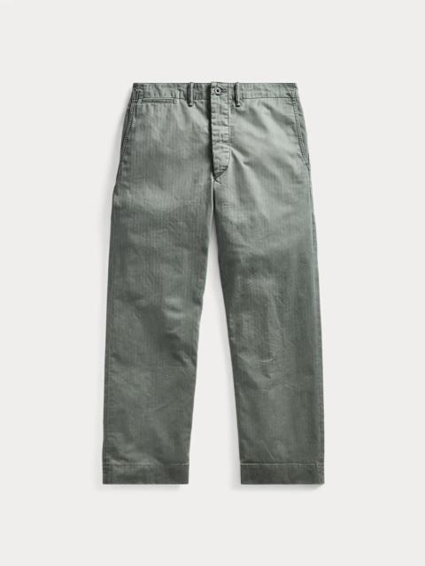 Herringbone Twill Field Pant