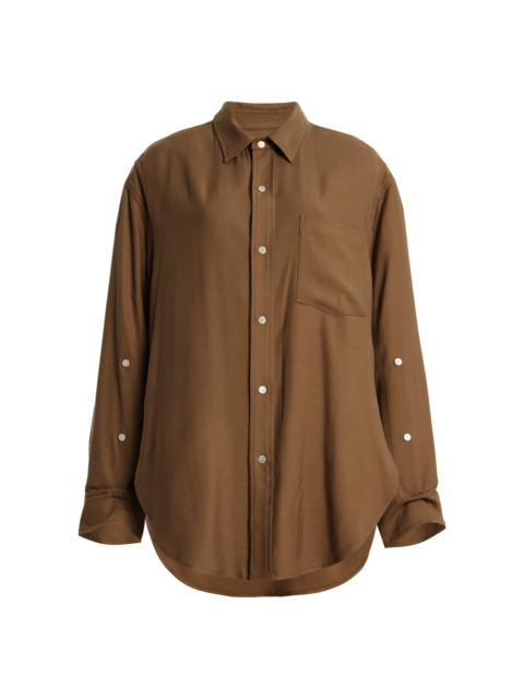 Citizens of Humanity Kayla Cotton Shirt brown