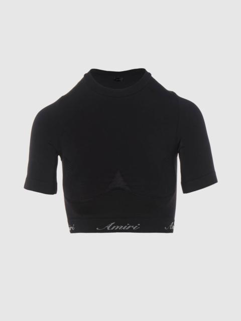 AMIRI WOMEN'S SEAMLESS KNIT SHIRT