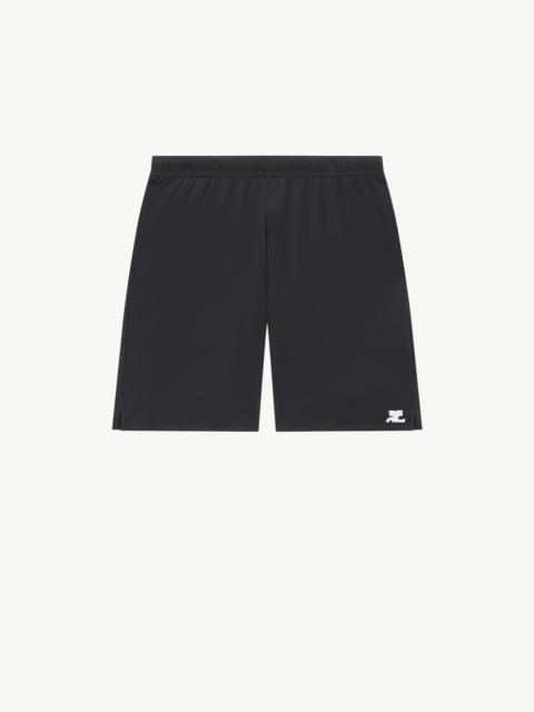 courrèges SPORT LYCRA FOOTBALL SHORT