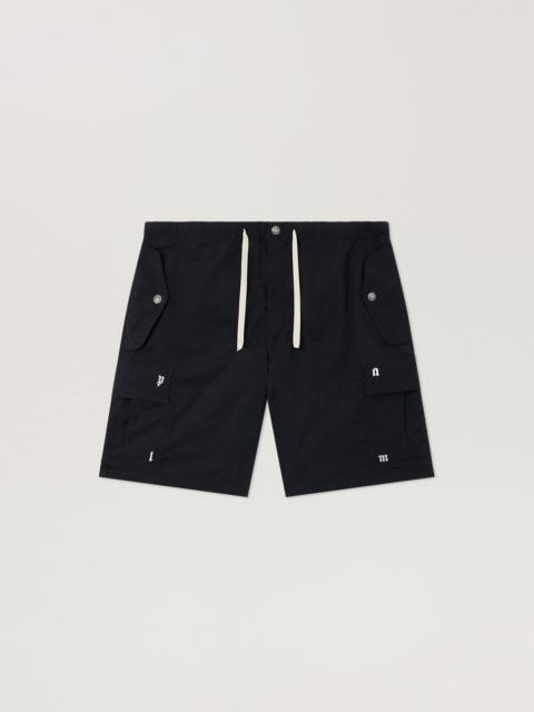 Palm Angels Palm Type Loose Cargo Shorts