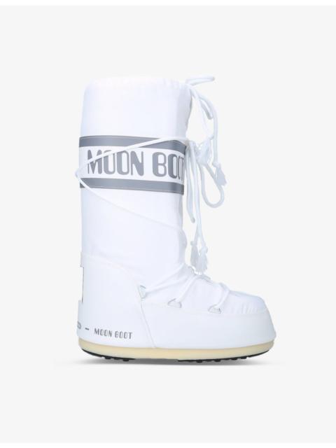 MOON BOOT Icon Junior branded nylon snow boots