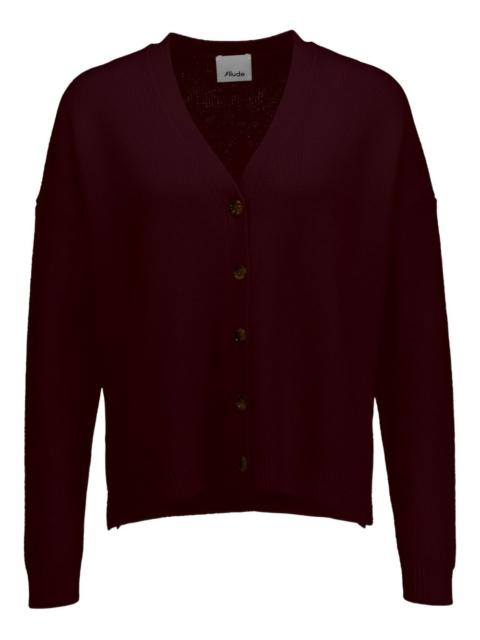Allude V-neck cardigan