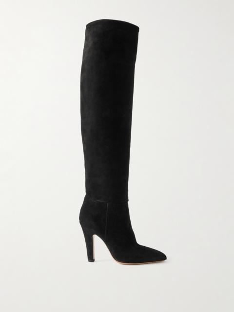 PARIS TEXAS Elsa Suede Knee Boots