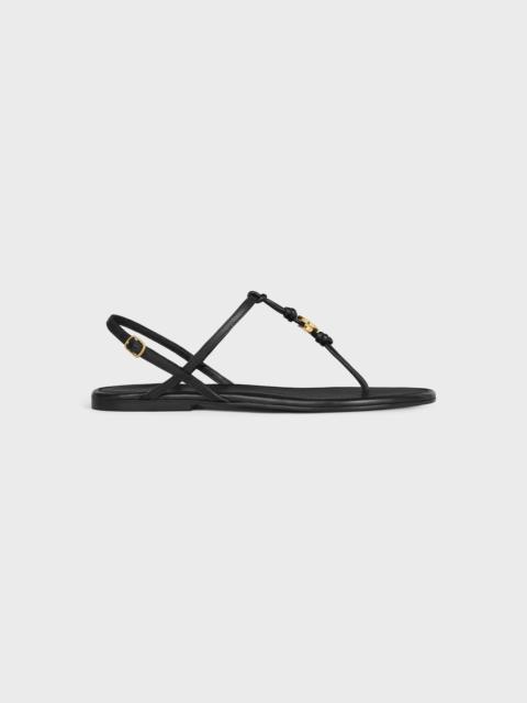 CELINE PENNY SANDAL IN SUPPLE CALFSKIN