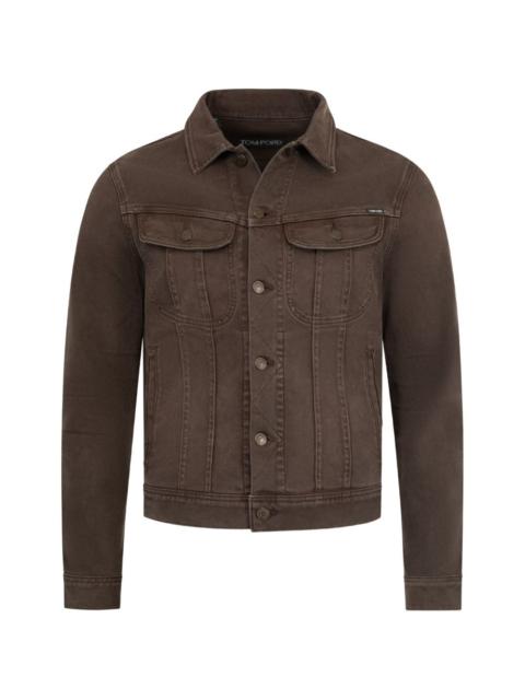 TOM FORD western corduroy denim jacket