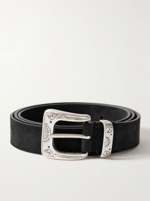 Anderson's 3cm Nubuck Belt Black