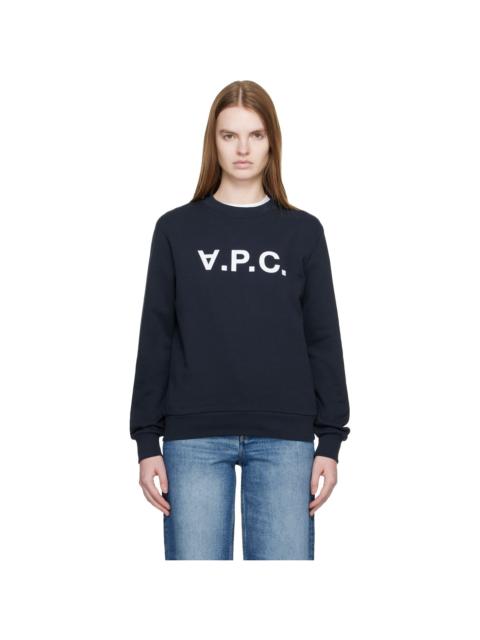 A.P.C. Navy Standard Grand 'VPC' Sweatshirt