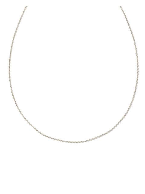 KENDRA SCOTT 22 Inch Thin Chain Necklace in Sterling Silver