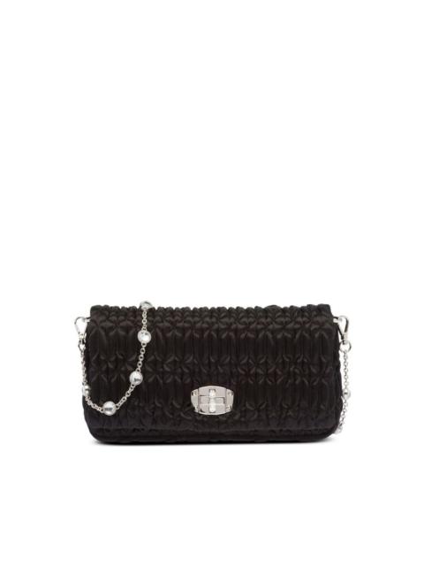 Miu Miu quilted satin shoulder bag