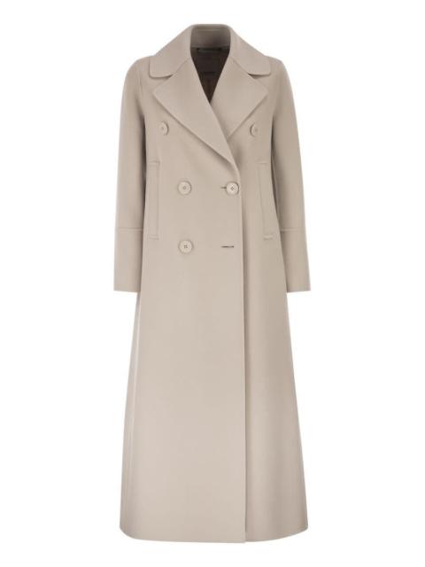 'S Max Mara Smmcustodi - Long Wool Coat With Martingale