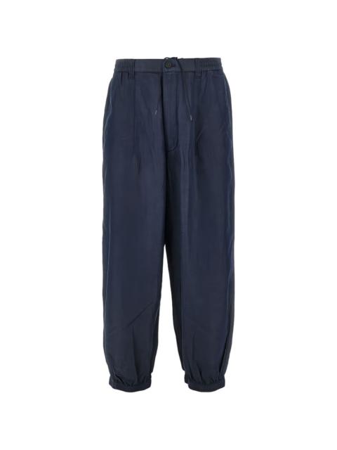 EMPORIO ARMANI elasticated-waistband trousers