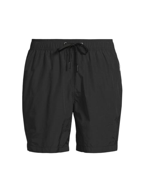 onia Men's Charles Cotton-Nylon Shorts - Black