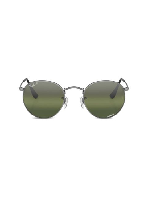 Round Metal Chromance round-frame sunglasses