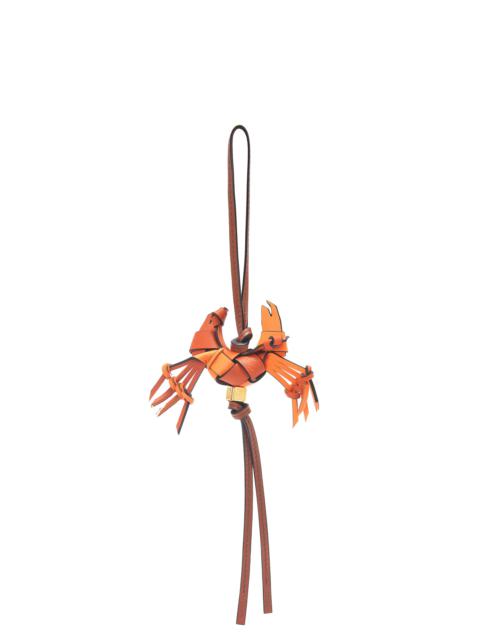 Loewe Crab charm in classic calfskin