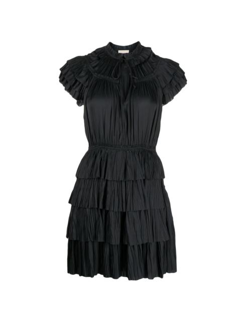 Vesna ruffled mini dress