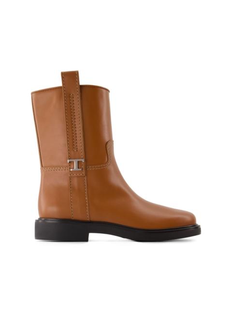 Tod's leather ankle boots