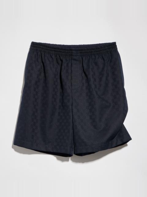 GUCCI GG cotton canvas shorts