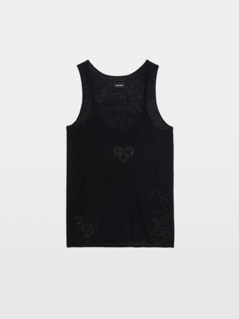 Zadig & Voltaire Lee Cashmere Tank Top