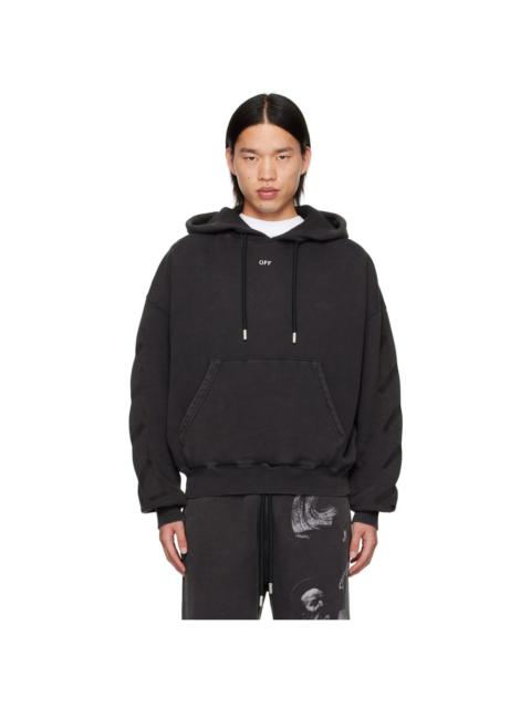 Off-White Black S.Matthew Over Hoodie