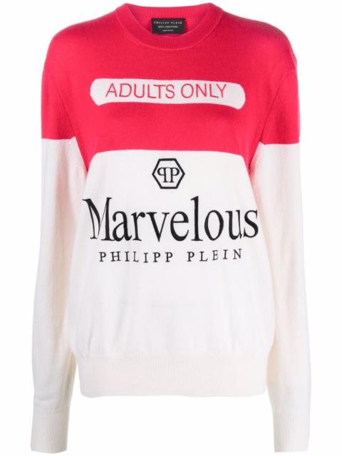 PHILIPP PLEIN Marvelous cashmere jumper