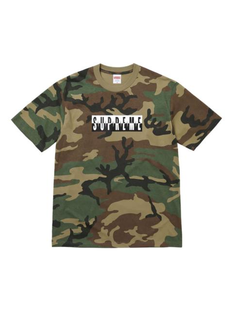 Supreme Split camouflage T-shirt