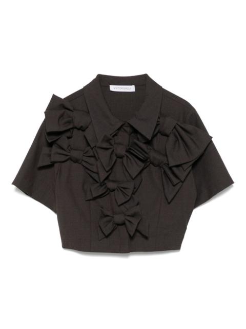VIKTOR & ROLF bow bouquet top