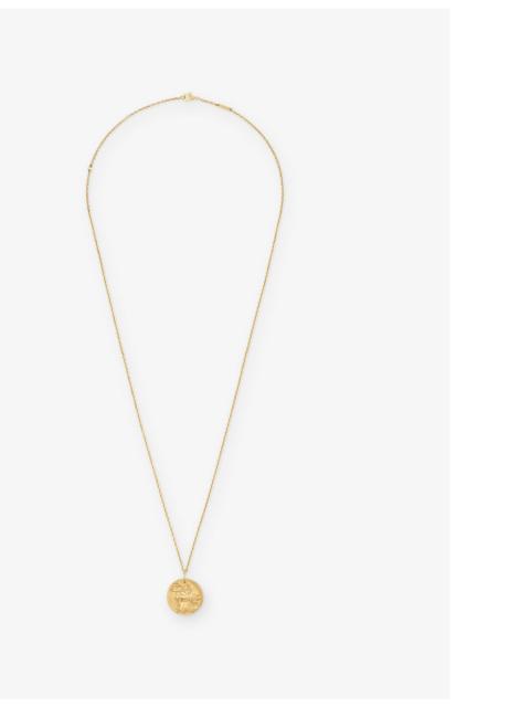 Van Cleef & Arpels Zodiaque Sagittarius 18ct yellow-gold medallion