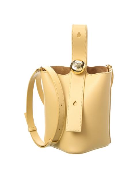 Loewe Loewe Pebble Mini Leather Bucket Bag