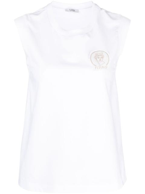 PESERICO logo-patch tank top