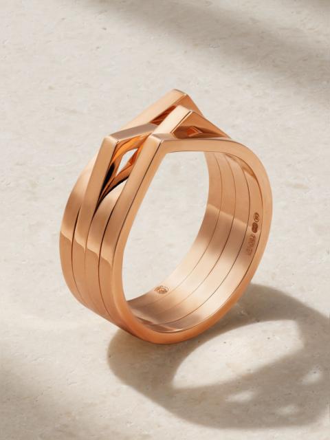 REPOSSI Antifer 18-karat rose gold ring Gold