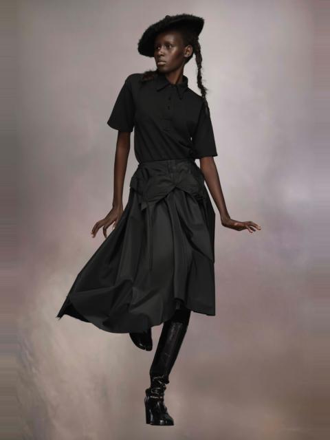 Maison Margiela Taffeta Midi Skirt