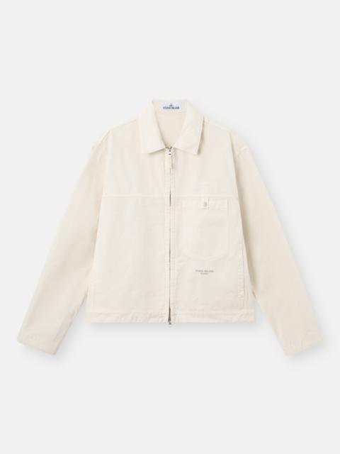 Stone Island 4100074 SLUB COTTON BATAVIA-TC_S.I. MARINA