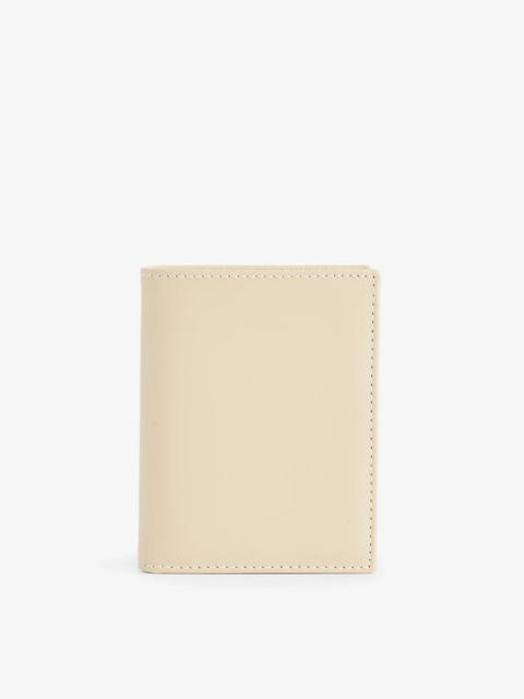 Comme Des Garçons Foiled-logo bifold leather wallet