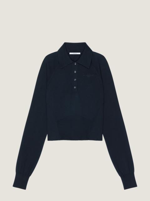 Givenchy POLO IN COTTON AND SILK