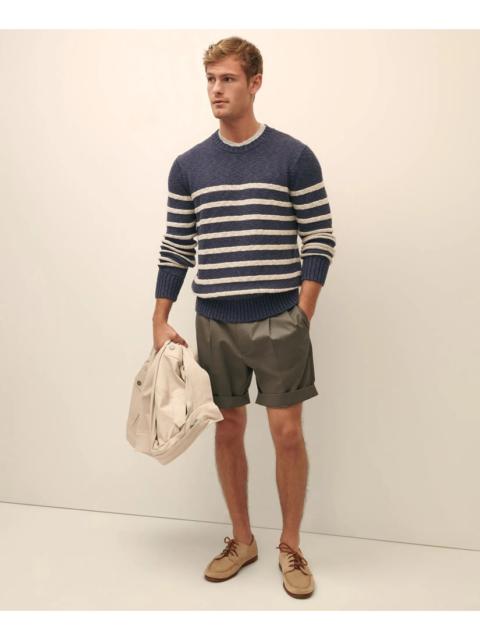 Brooks Brothers 8" Pleat Front Advantage Chino® Shorts