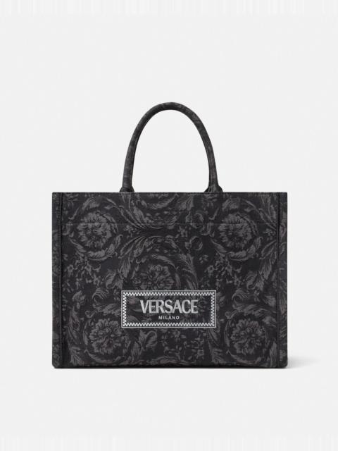 VERSACE Barocco Athena Medium Tote Bag