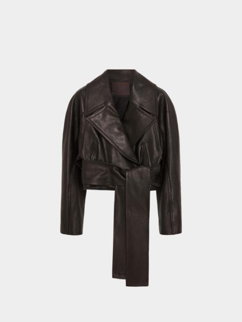 16ARLINGTON PALMER JACKET IN LEATHER