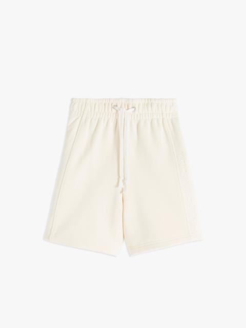 Victoria Beckham Drawstring Shorts in Ecru