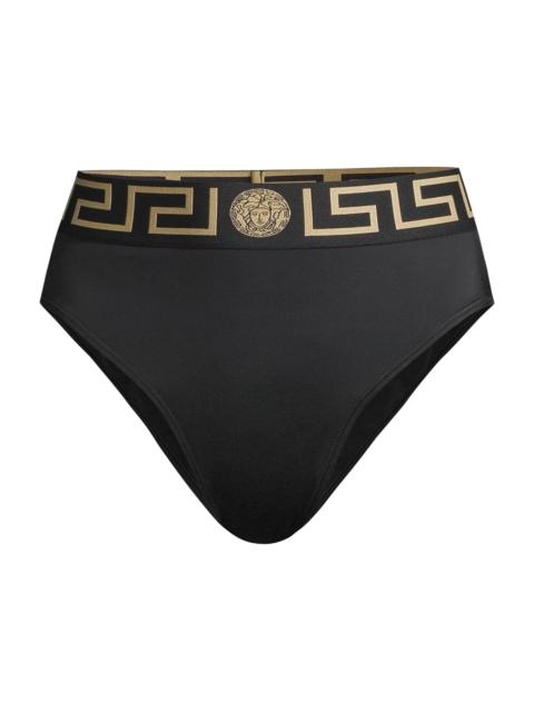 VERSACE Greca 국경 비키니 바닥