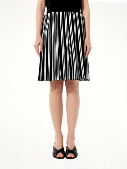 BALENCIAGA Graph Skirt in Black/White