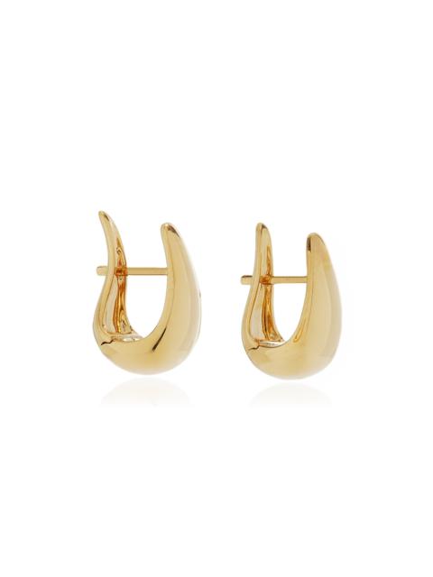 ANITA KO Small Claw 18K Yellow Gold Earrings